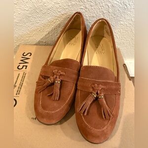 Naturalizer Women's Brown Suede Loafers Size 8